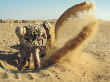 desert battle